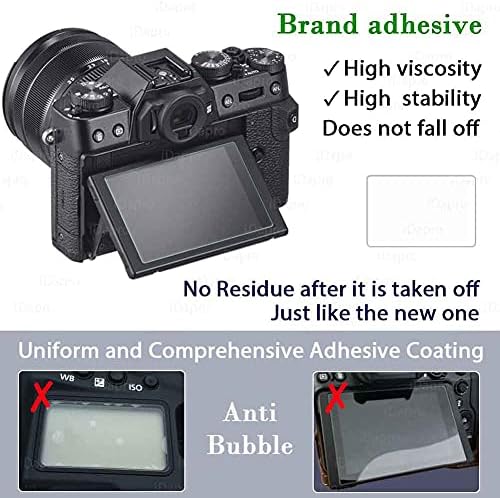 מגן מסך להתקנה קלה של Panasonic Lumix S5 [3 Pack] ， Idapro זכוכית מזג